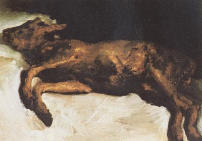 Vincent Van Gogh New-Born Calf Lying on Straw (nn04) China oil painting art